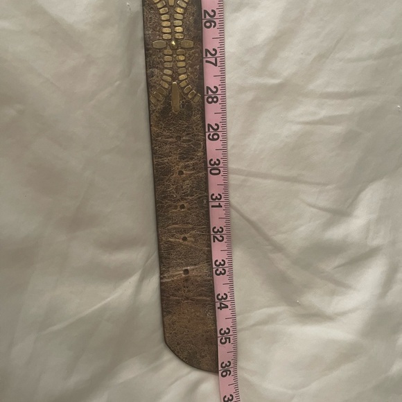 Calleen Cordero leather belt size 32 - Picture 11 of 12